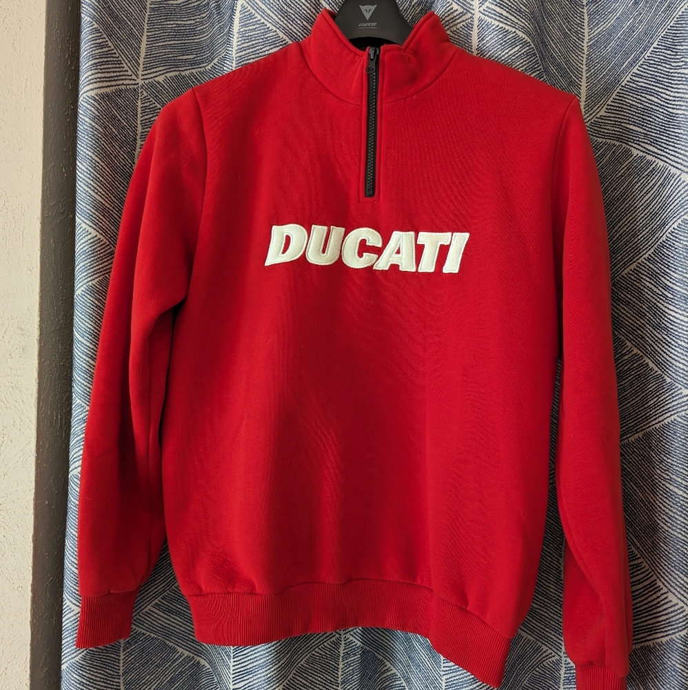 Ducati zip up sweater